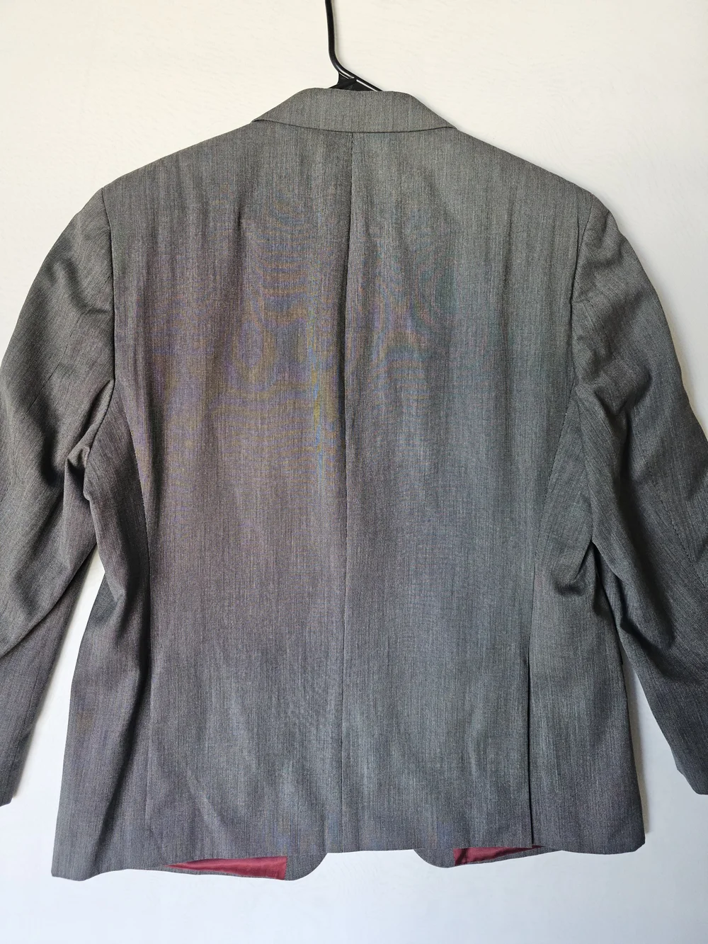IZOD Macy's Men's Grey 2-Button Blazer Suit Jacket Size 44S